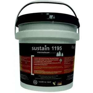 - Forbo Sustain 1195 Marmoleum Sheet & Tile Adhesive - 1 Gallon - (Covers 125 SF)