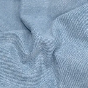 10oz Non-Stretch Laundered Denim - Bleach Wash