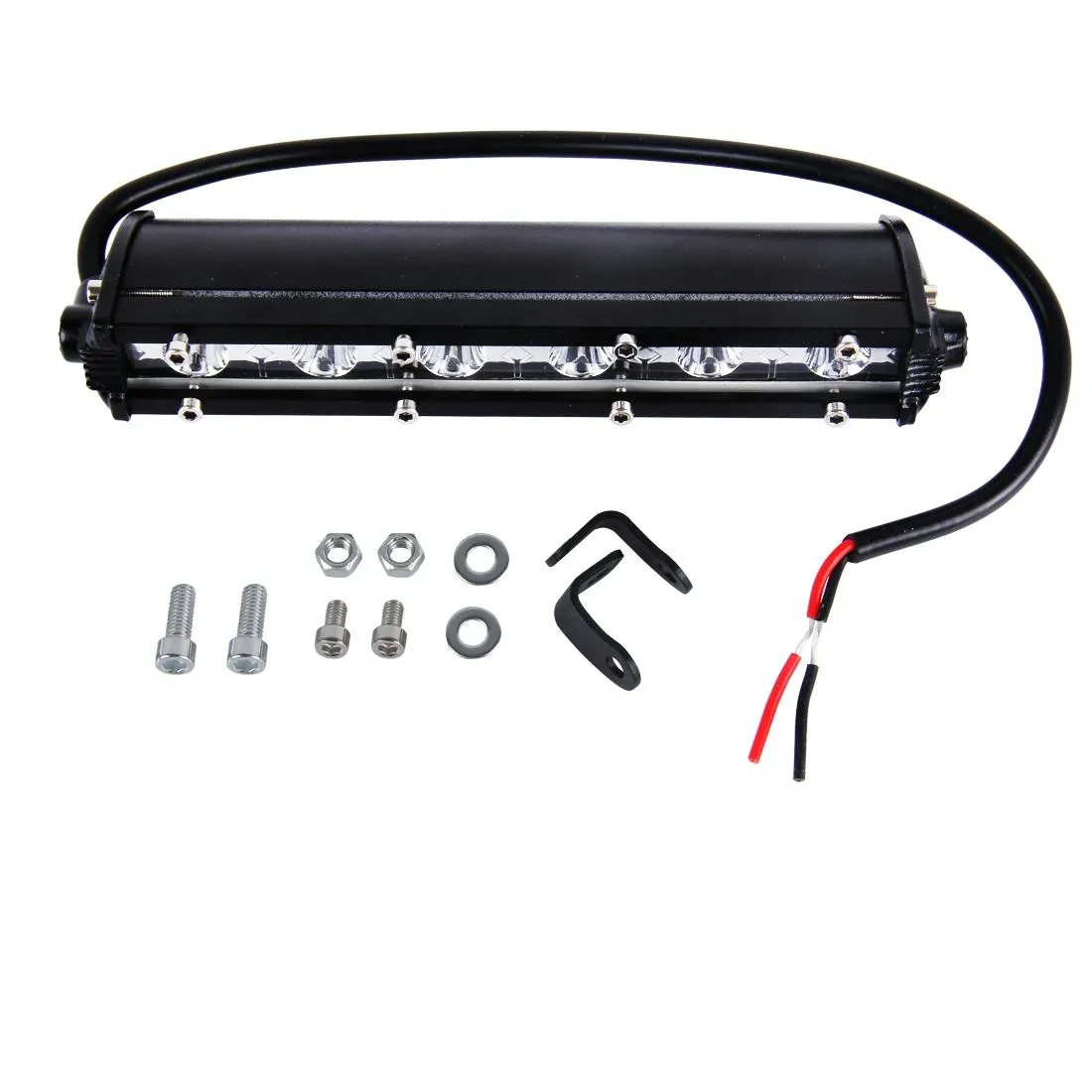 18W LED Adjustable Work Light | DC 10-30V | 2300Lm | 6500K | 30° Spot Beam | Waterproof | Car, Boat & Emergency Use