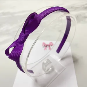 2.75inch Bow Headband - Ultra Violet