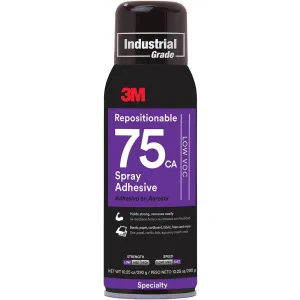 3M 75 Artist Repositionable Spray Adhesive 290G