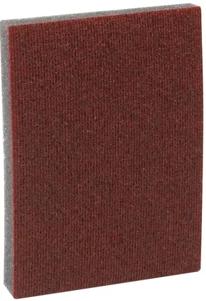 3M Pro-Pad 07058 Sanding Sponge, 4 in L, 2-7/8 in W, 80 Grit, Medium :EA: QUANTITY: 54