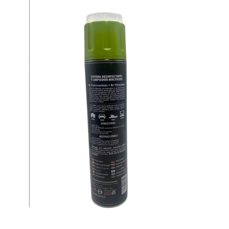 650Ml Multifunctional Non-Toxic Foam Cleaner Sy-Qjyp0204A