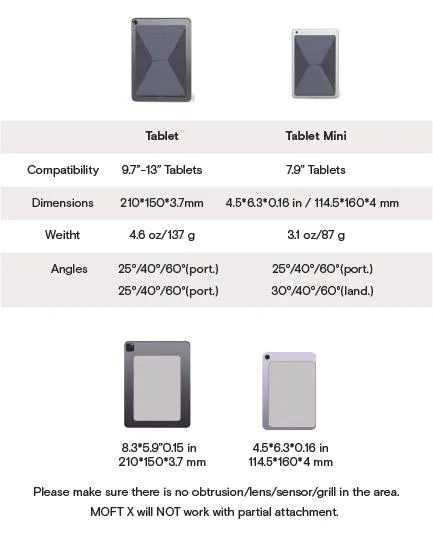 Adhesive Tablet Stand