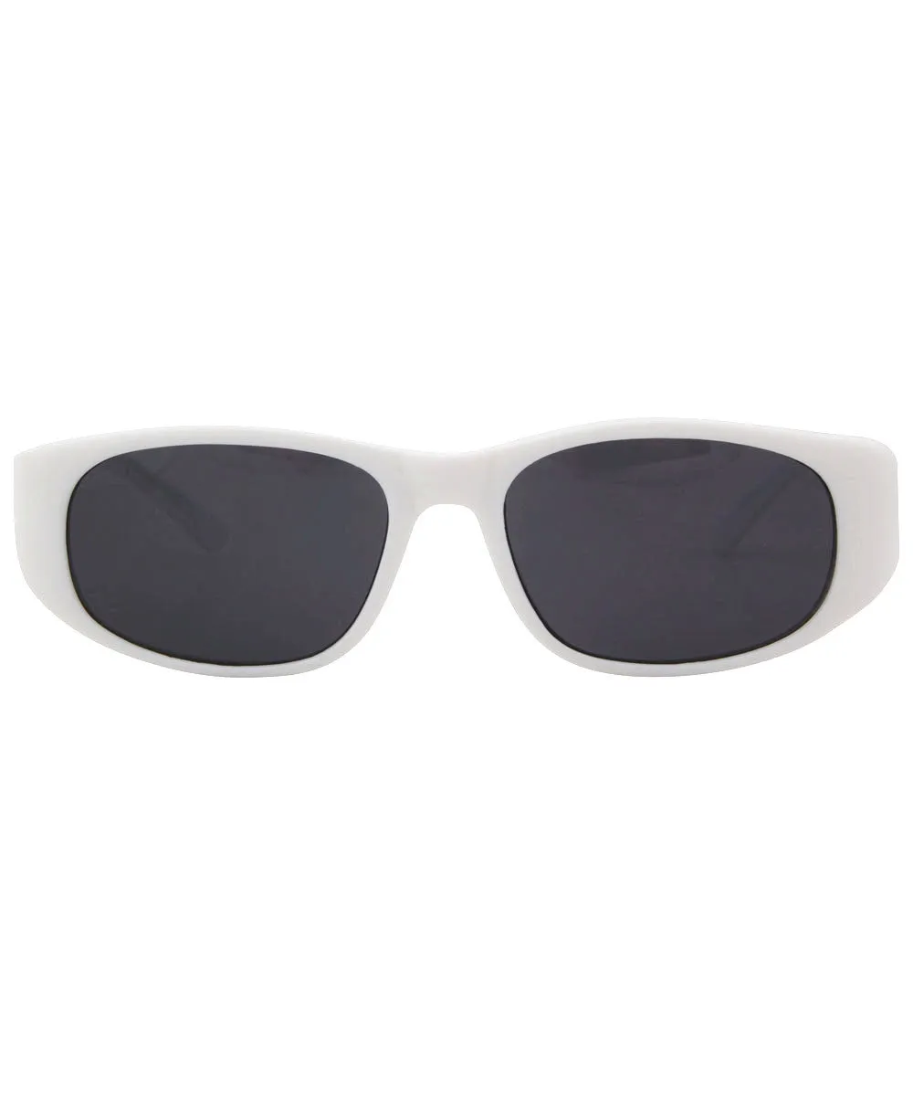 BLEACH White Indie Sunglasses