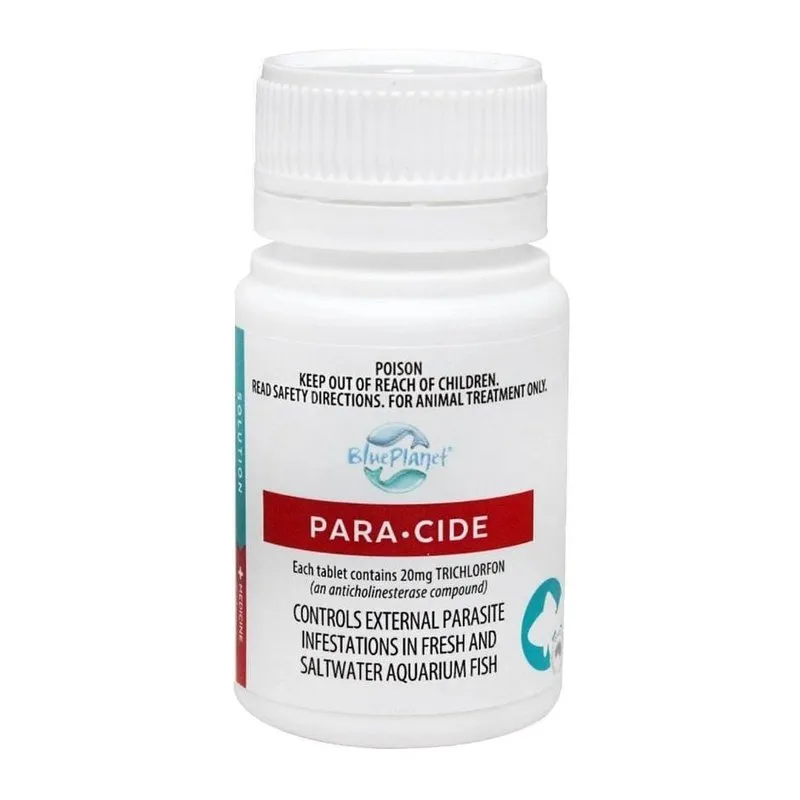 Blue Planet Paracide Tablets 25 Pack