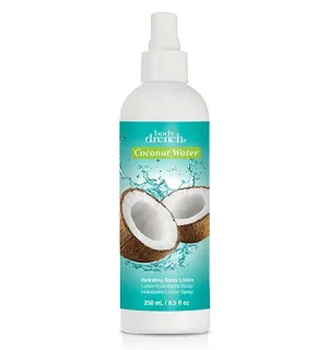Body Drench Coconut Water Spray Lotion 8.5 oz