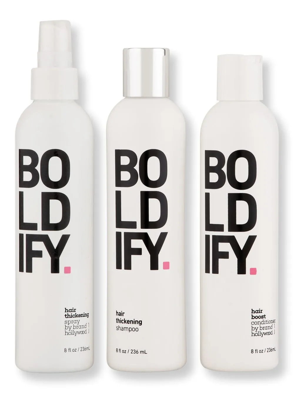 Boldify Hair Boost Shampoo & Conditioner 8 oz   Hair Thickening Spray 8 oz