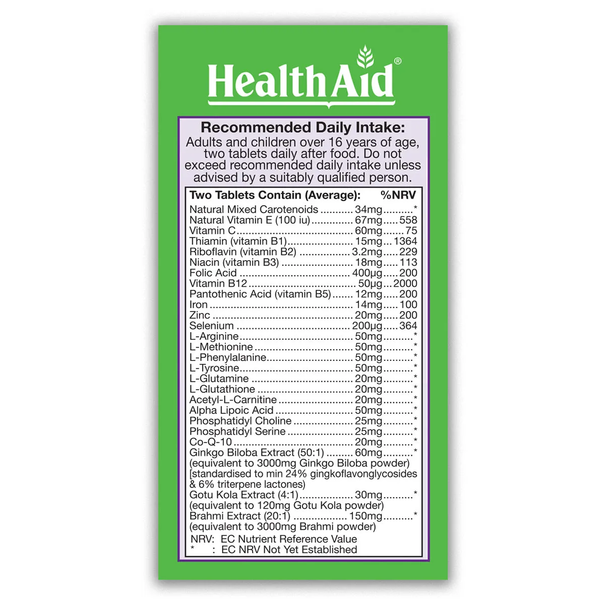 BrainVit® Tablets