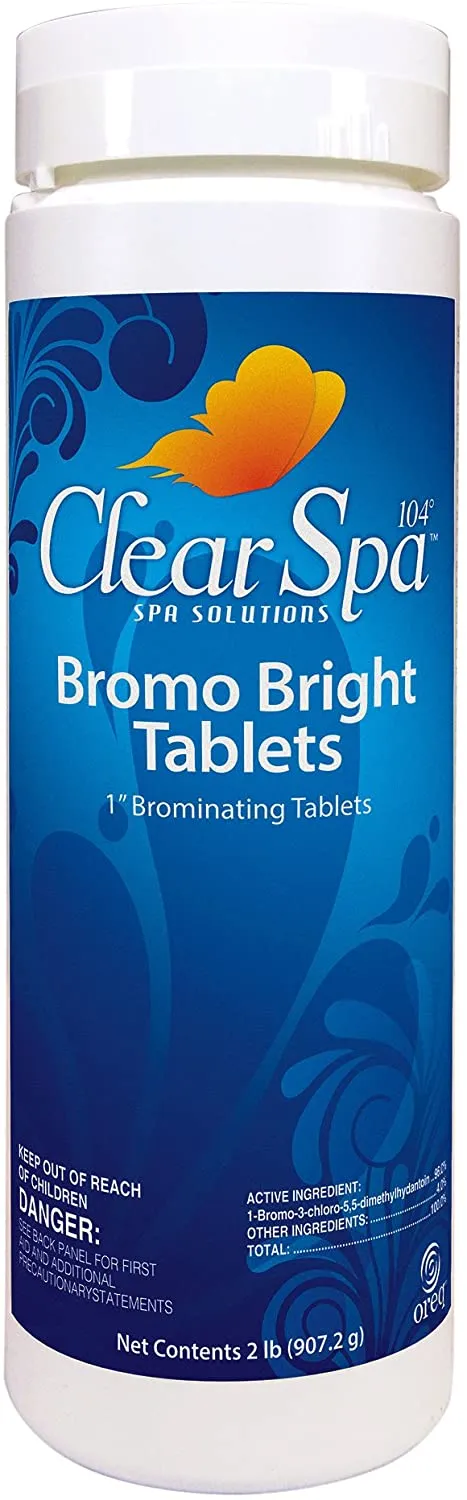 ClearSpa Bromo Bright Tablets Hot Tub Bromine, Scum Absorber, & Spa Care Ebook