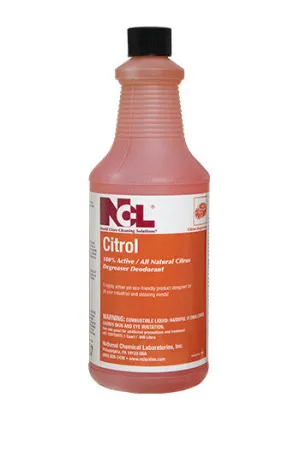 DEGREASER/ "CITROL" All Natural Citrus Degreaser