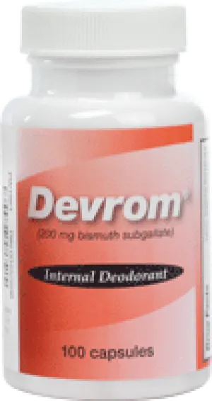 Devrom® Capsules Internal Deodorant, Lactose-free