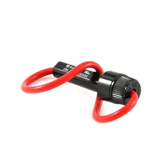 EKM Inline Fuse Holder With 1 Amp Fuse