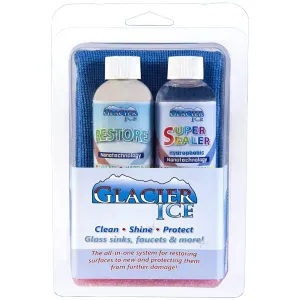 Faucet and Sink Restorer Cleaner with Sealer Kit, NOV-GI/RSS
