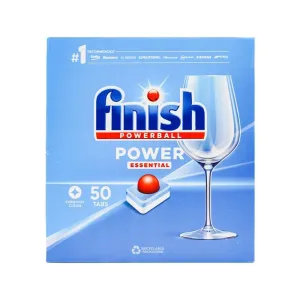 Finish Powerball Essential Dishwashing Tablet | Pack of 50