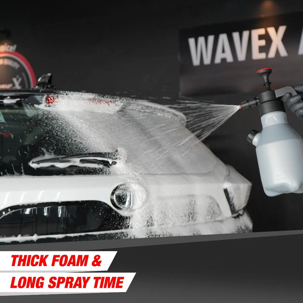 Foam Sprayer For Car & Bike  Foam Pro 3.0 with Additional Cap, 3 Nozzles, Free Shampoo, Portable, No Electricity Required  Generates Long Lasting Thick Foam Spray