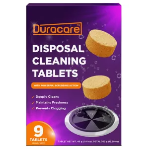 Garbage Disposal Cleaner And Deodorizer Tablets - Removes Odors, Eliminates