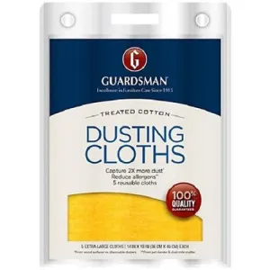 Guardsman 462700 5 pack Ultimate Reusable Lint Free Dusting Cloths - Quantity of 3