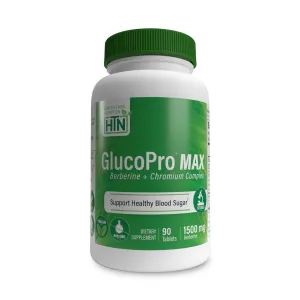 Health Thru Nutrition, GlucoPro Max Blood Sugar Support Formula, 90 Tablets