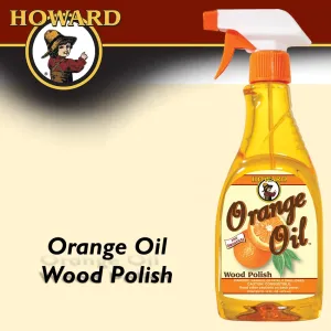 HOWARD HOWARD ORANGE OIL SPRAY FURNITURE POLISH 237 ML HPOR0008