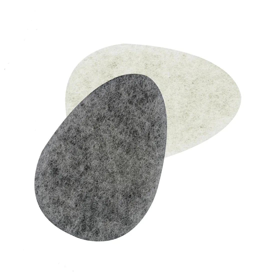 Infused Facial Sponges Rose Petal   Bamboo Charcoal 2 Sponges