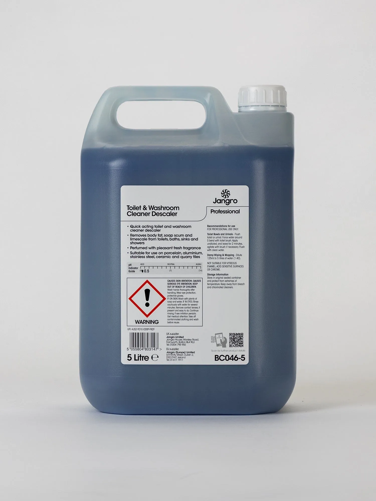 Jangro Toilet & Washroom Cleaner Descaler 5L