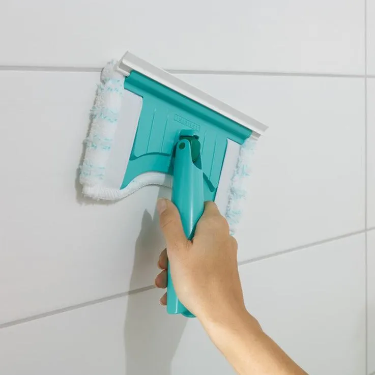 LEIFHEIT Tile and Bathtub Wiper Flexi Pad w/ Telescopic handle L41700