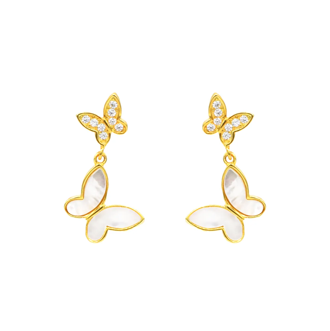 Linked Wings Earrings