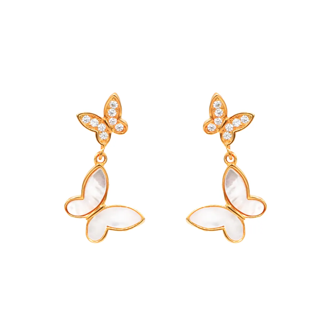 Linked Wings Earrings