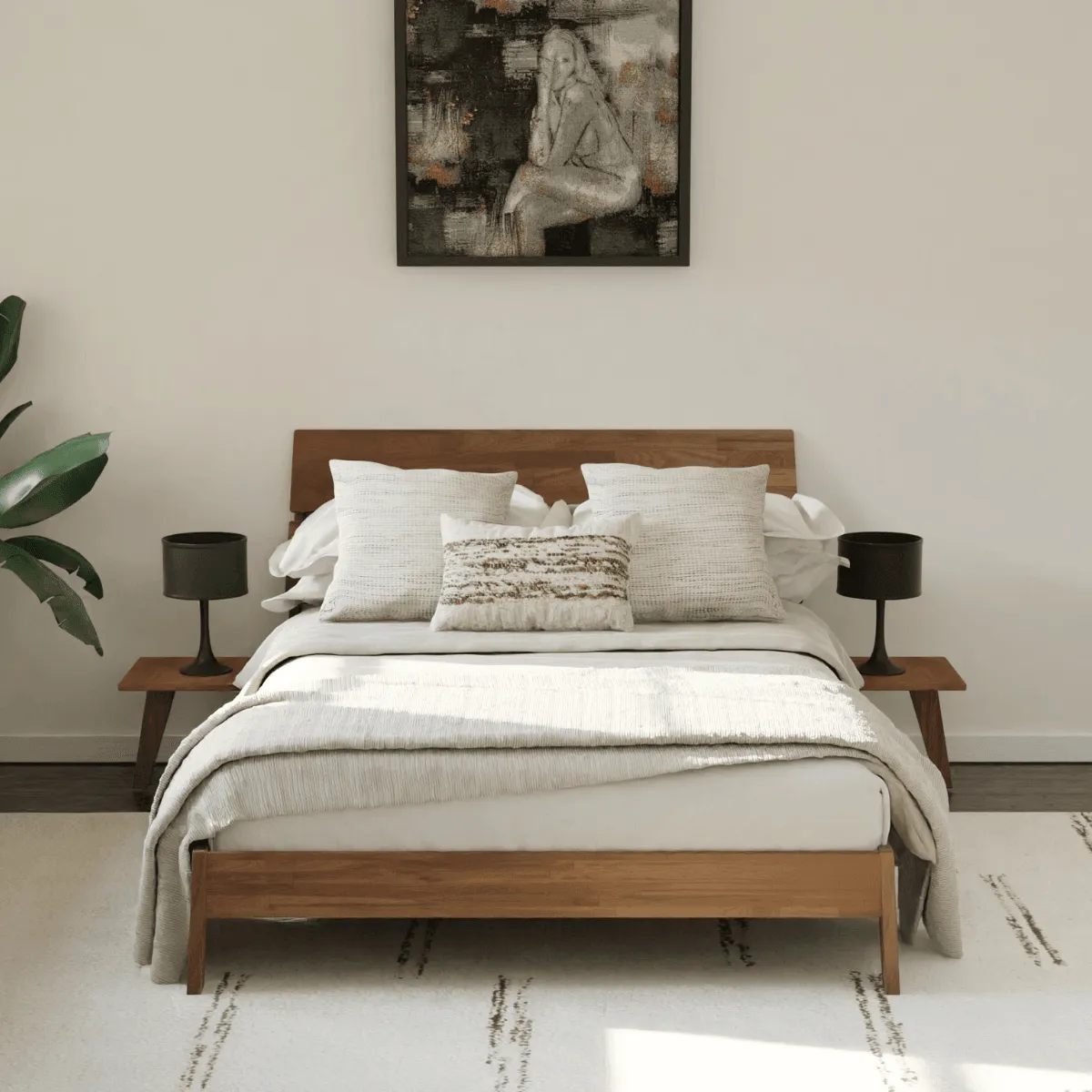 Linn Shelf Nightstand