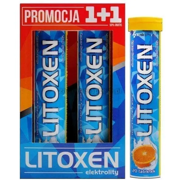 Litoxen x 20 effervescent tablets   20 effervescent tablets FREE!
