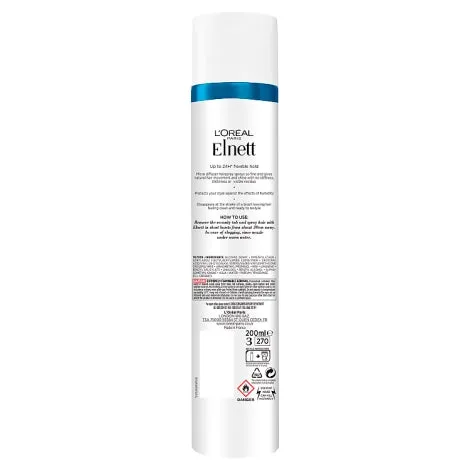 L'Oreal Elnett Flexible Hold Shine Hairspray 200ml
