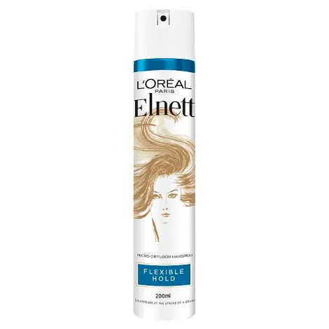 L'Oreal Elnett Flexible Hold Shine Hairspray 200ml