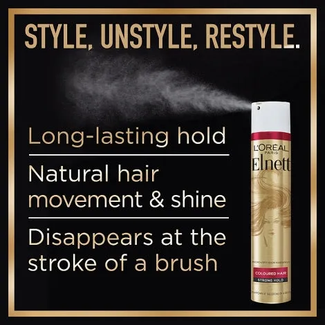 L'Oreal Elnett Flexible Hold Shine Hairspray 200ml