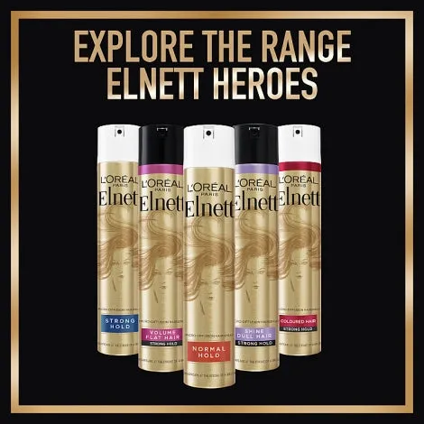 L'Oreal Elnett Flexible Hold Shine Hairspray 200ml
