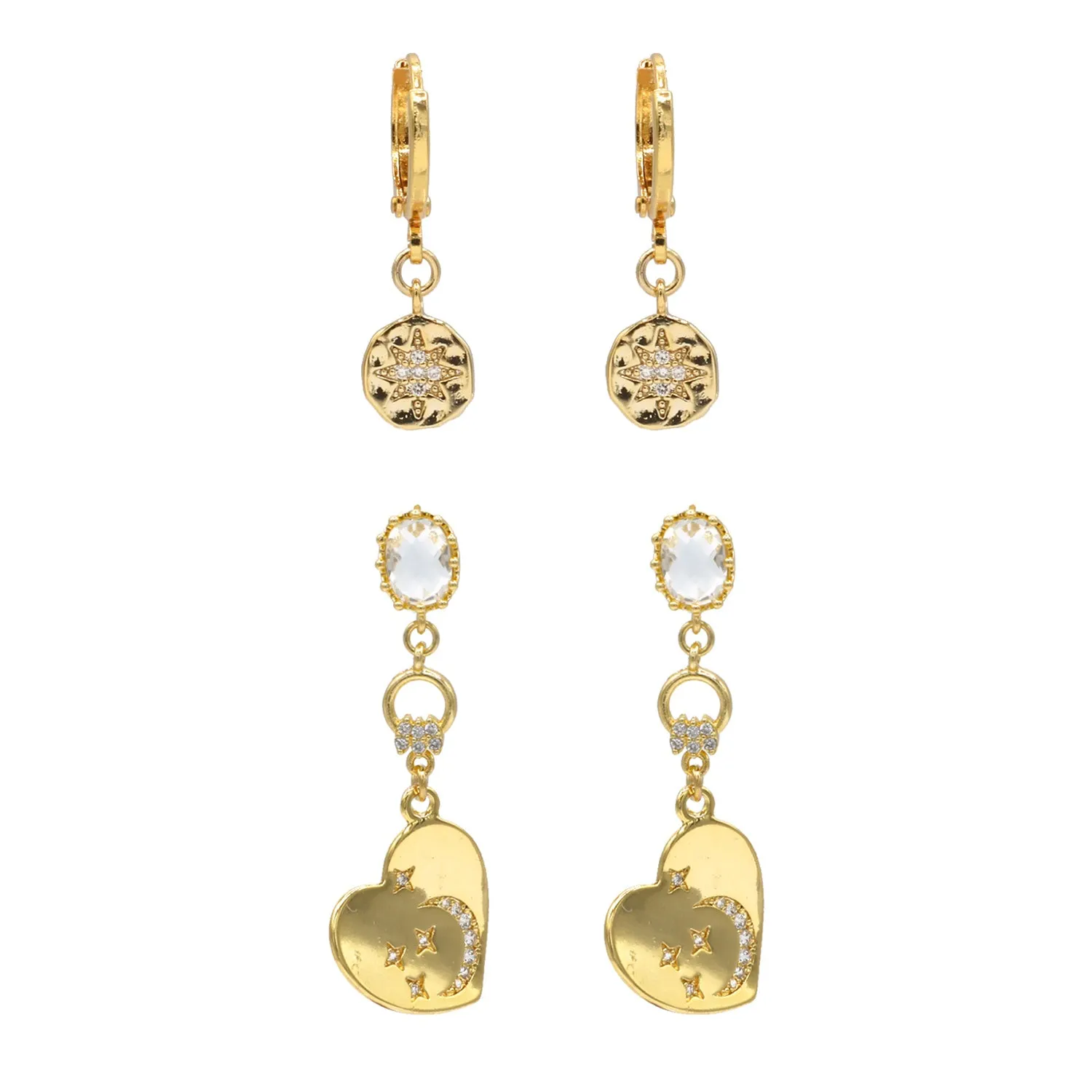 Lunar Earrings Set