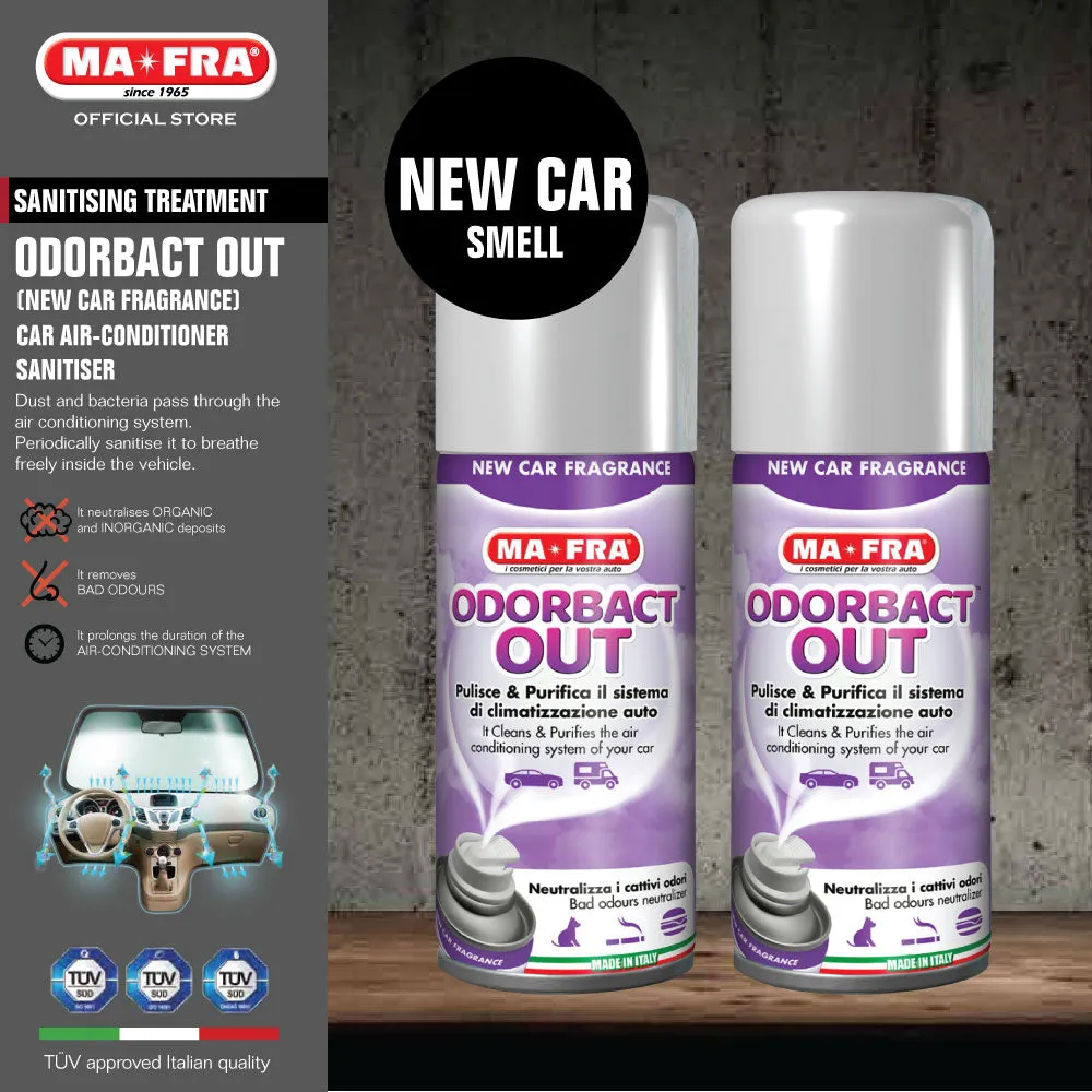 Mafra Odorbact Out 150ml (New Car Scents) (Air conditioner cleaning purifier)
