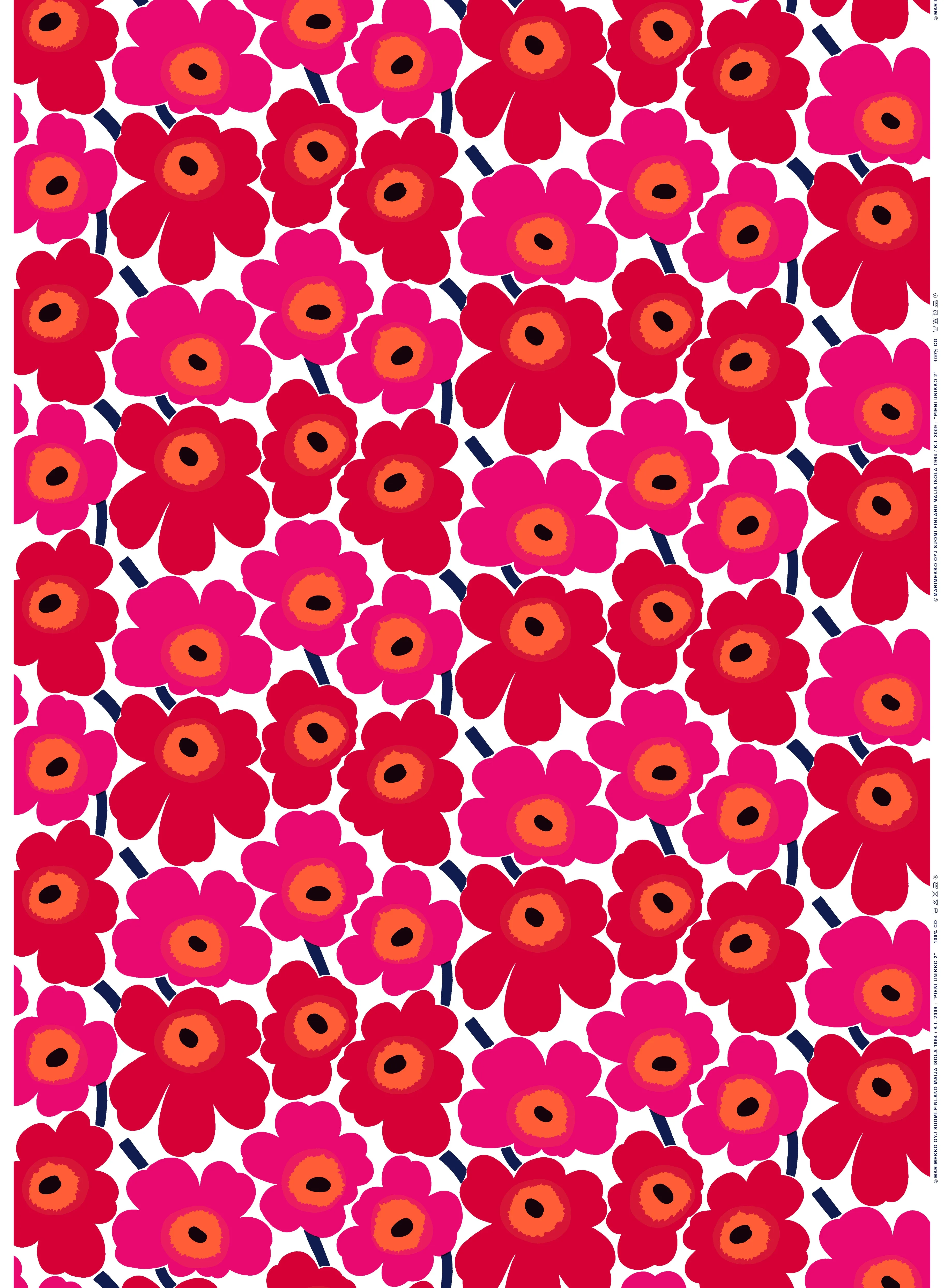 Marimekko Fabric - Pieni Unikko