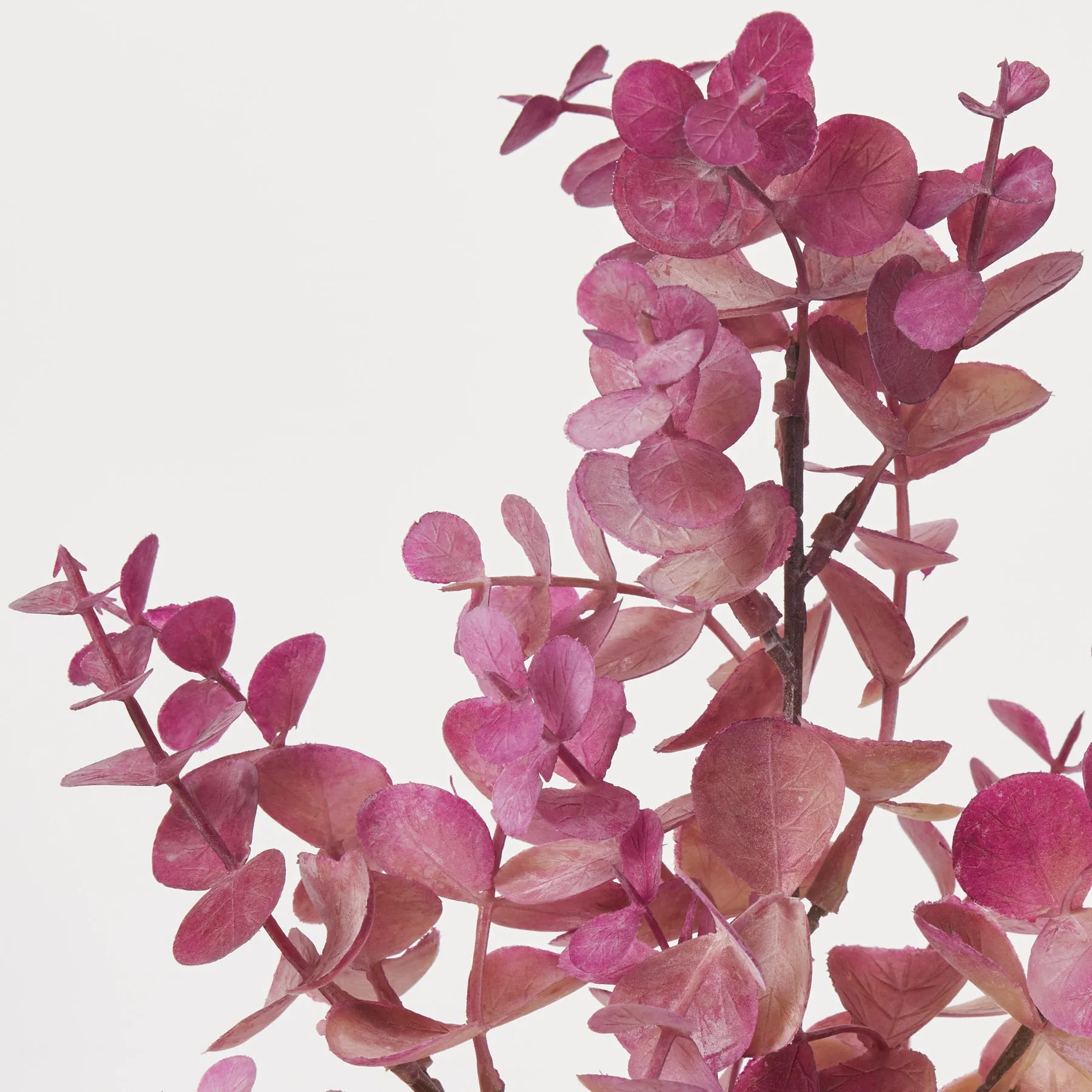 Mauve Pink Faux Eucalyptus Branch Spray - 15"