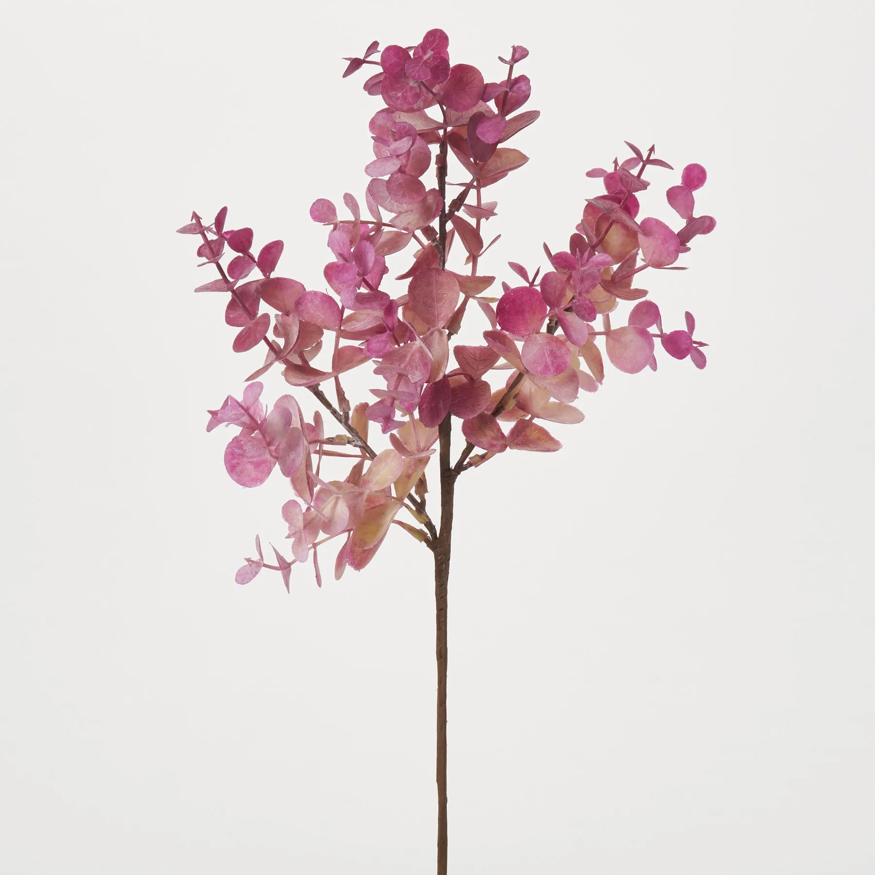 Mauve Pink Faux Eucalyptus Branch Spray - 15"