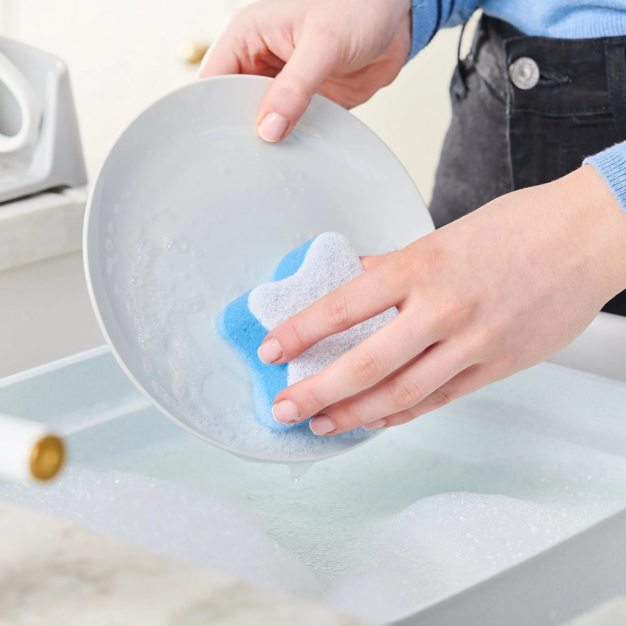 Minky Non-Scratch Star Scourers 3 Pack