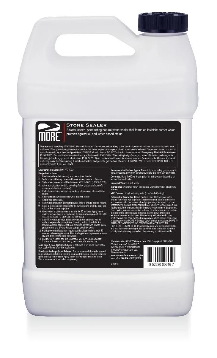 More Stone Sealer - 1 Gallon