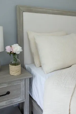 Natural All-Season Organic Muslin King Blanket