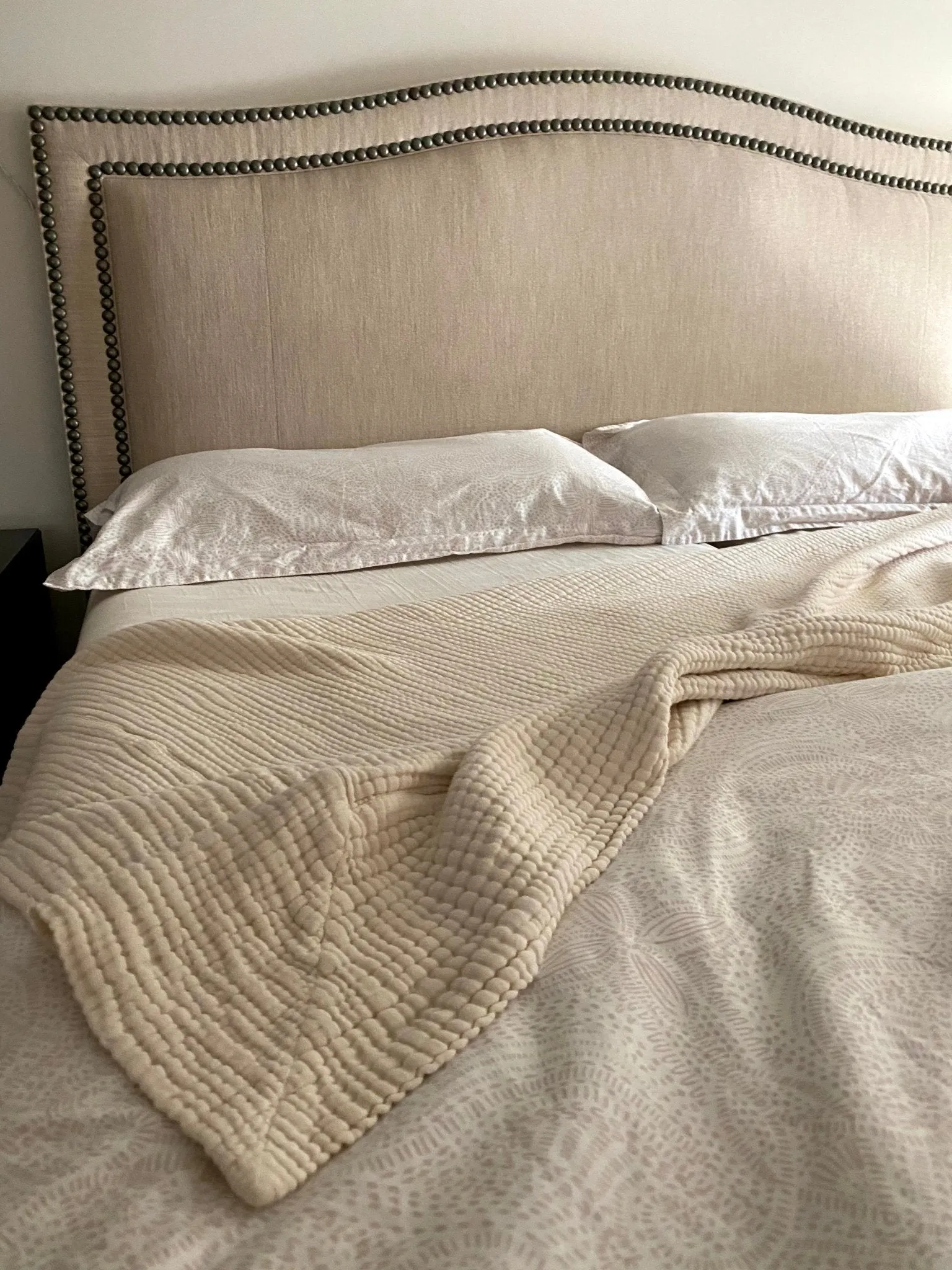 Natural All-Season Organic Muslin King Blanket