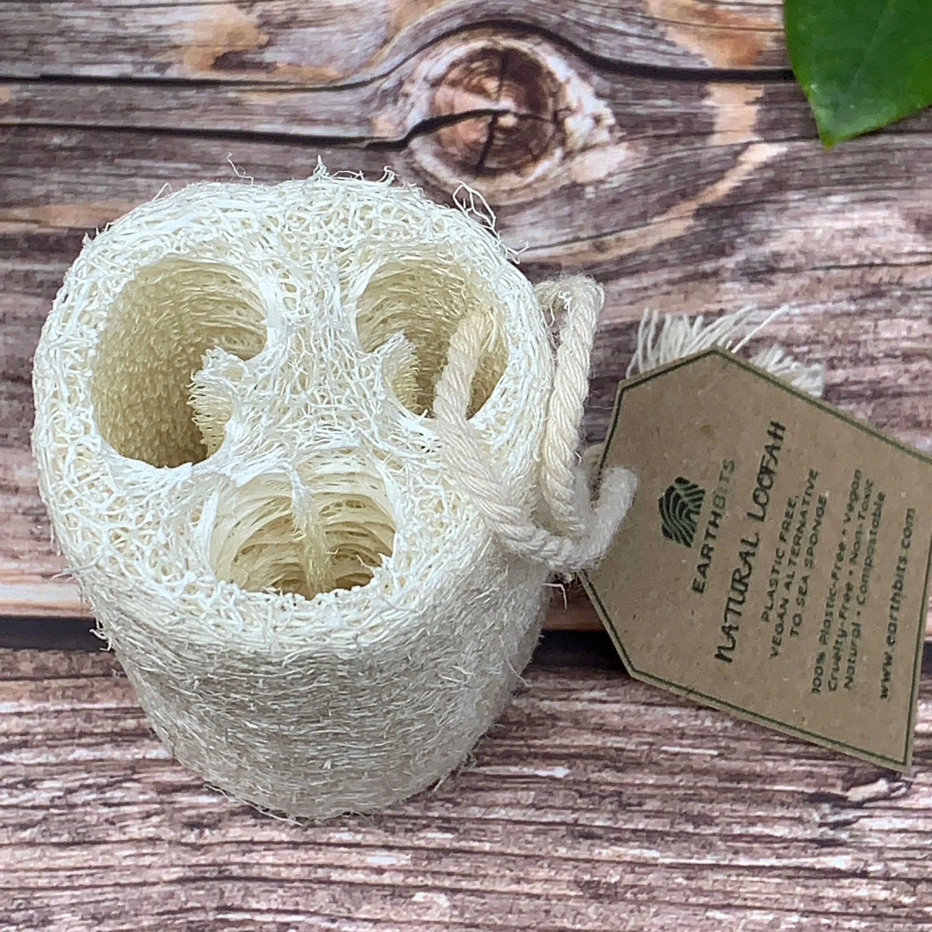 Natural Loofah, Vegan And Organic Sponge, Natural Exfoliator