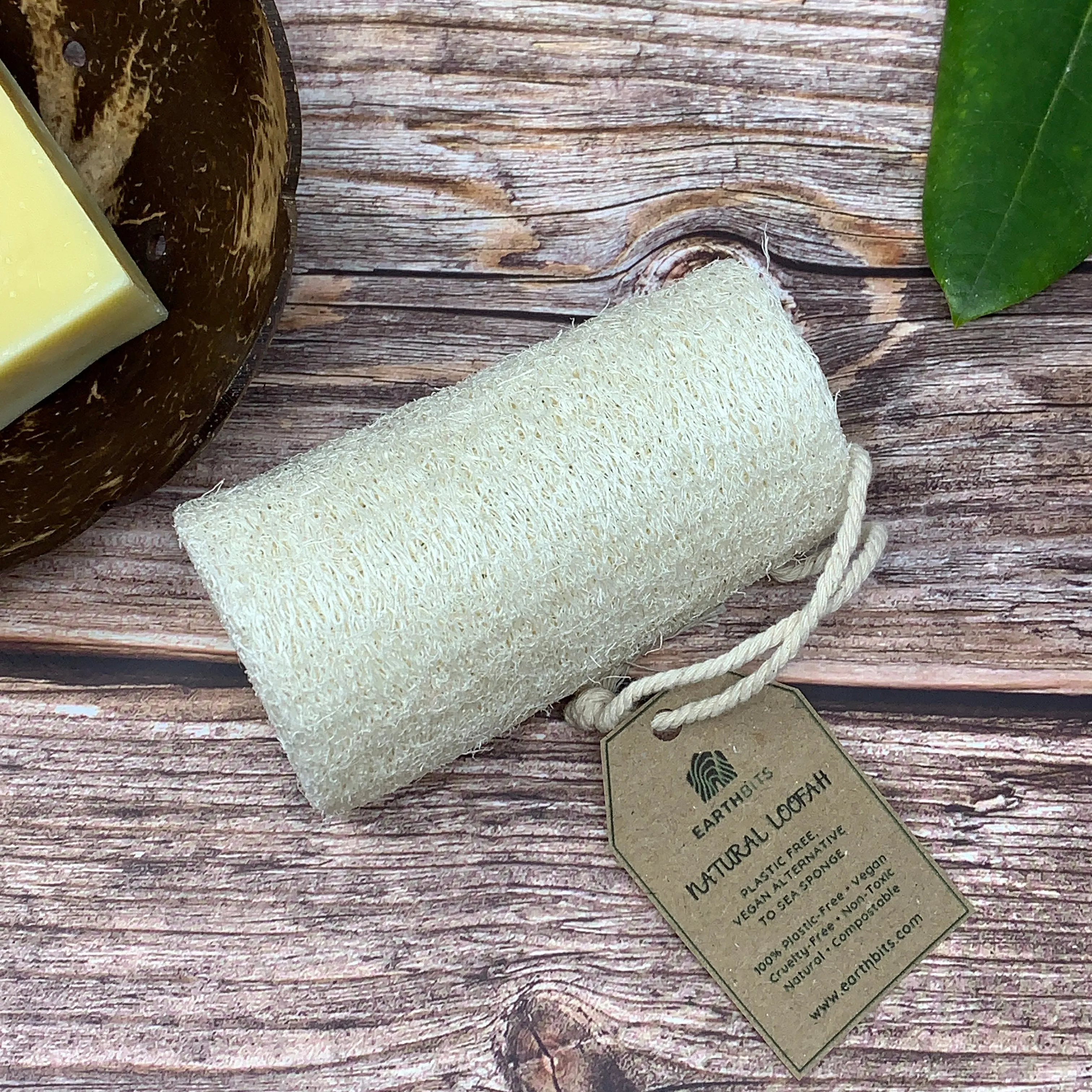 Natural Loofah, Vegan And Organic Sponge, Natural Exfoliator