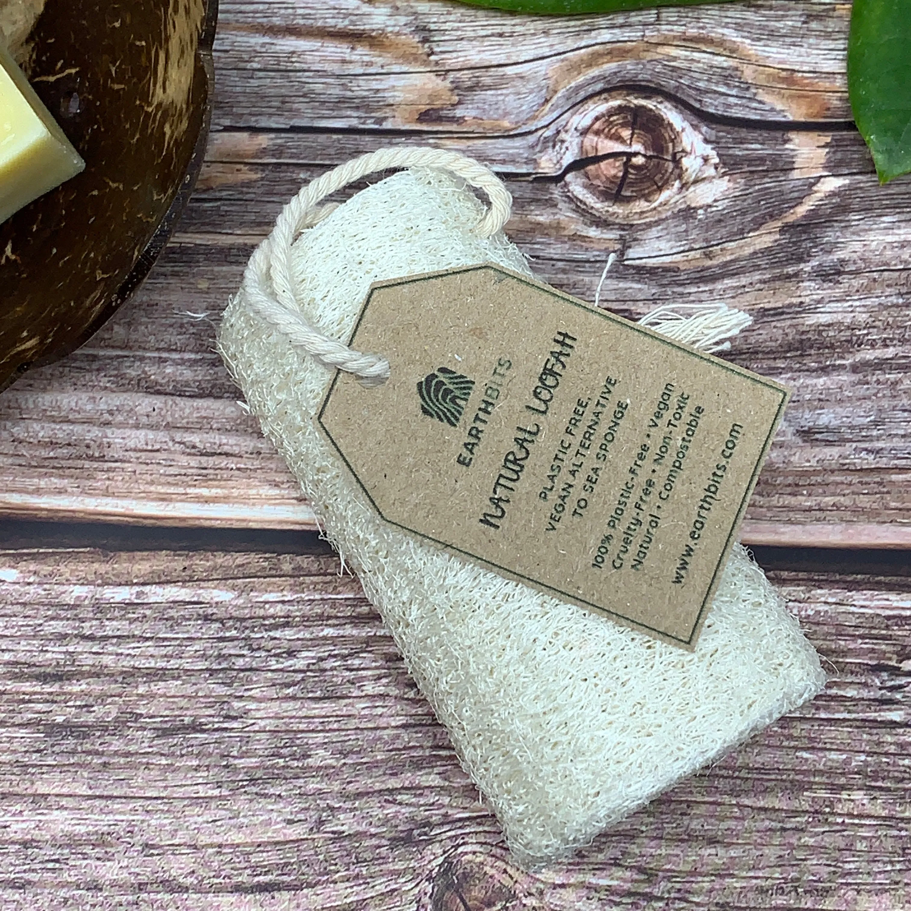 Natural Loofah, Vegan And Organic Sponge, Natural Exfoliator