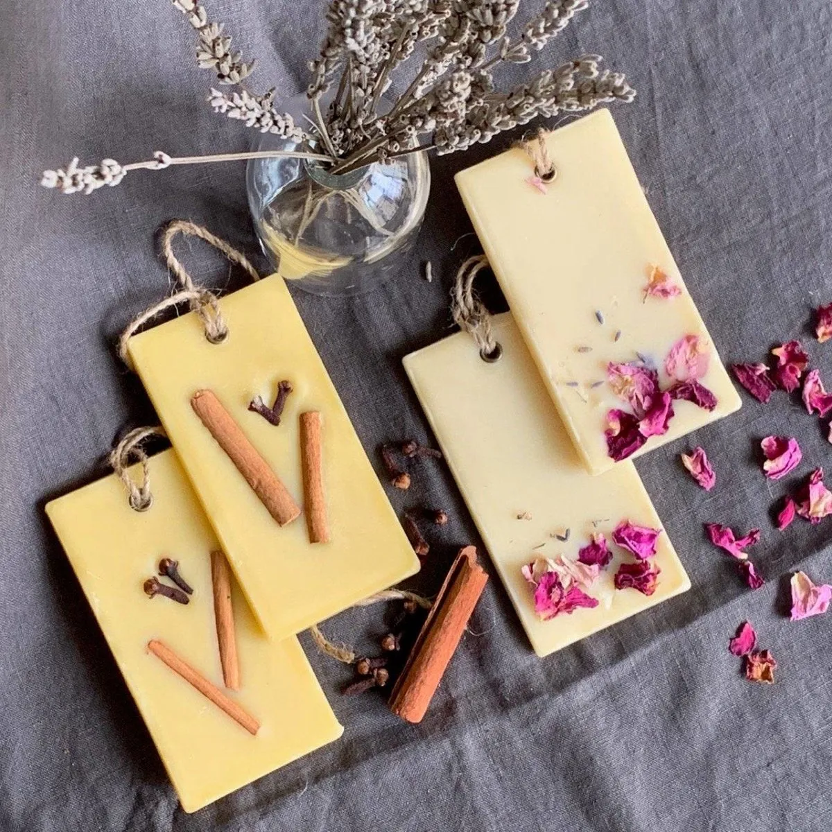 Natural Scented Wax Tablets -Kashmir Lavender & Rosewood