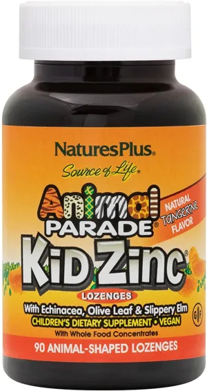 Nature's Plus Vegetarian Animal Parade KidZinc Lozenges