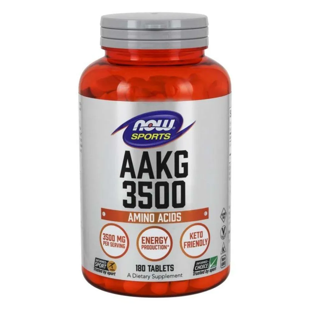 Now Foods AAKG 3500 180 Tablets